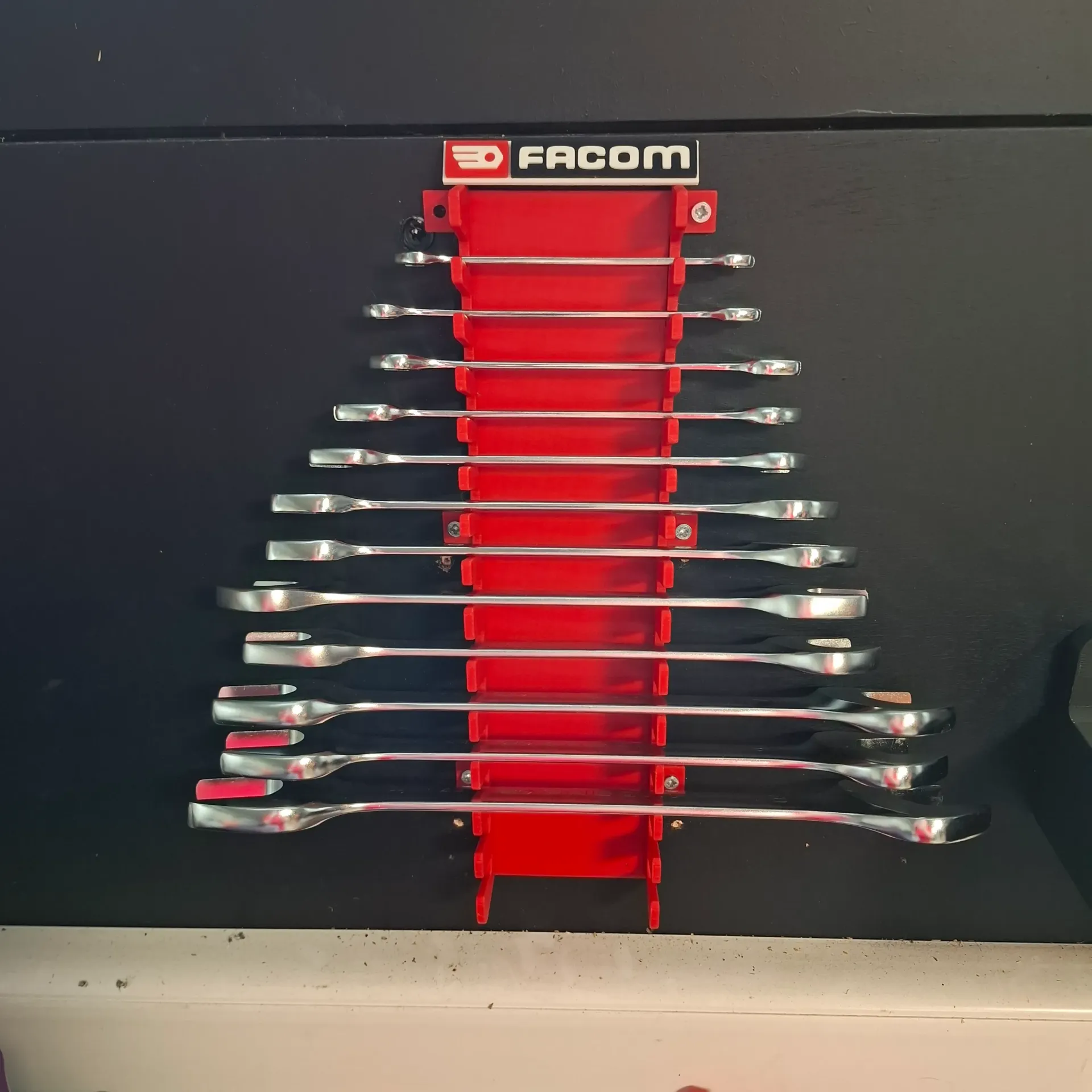 Support Clées Plates- Personnalisé (Blanc, Beta)