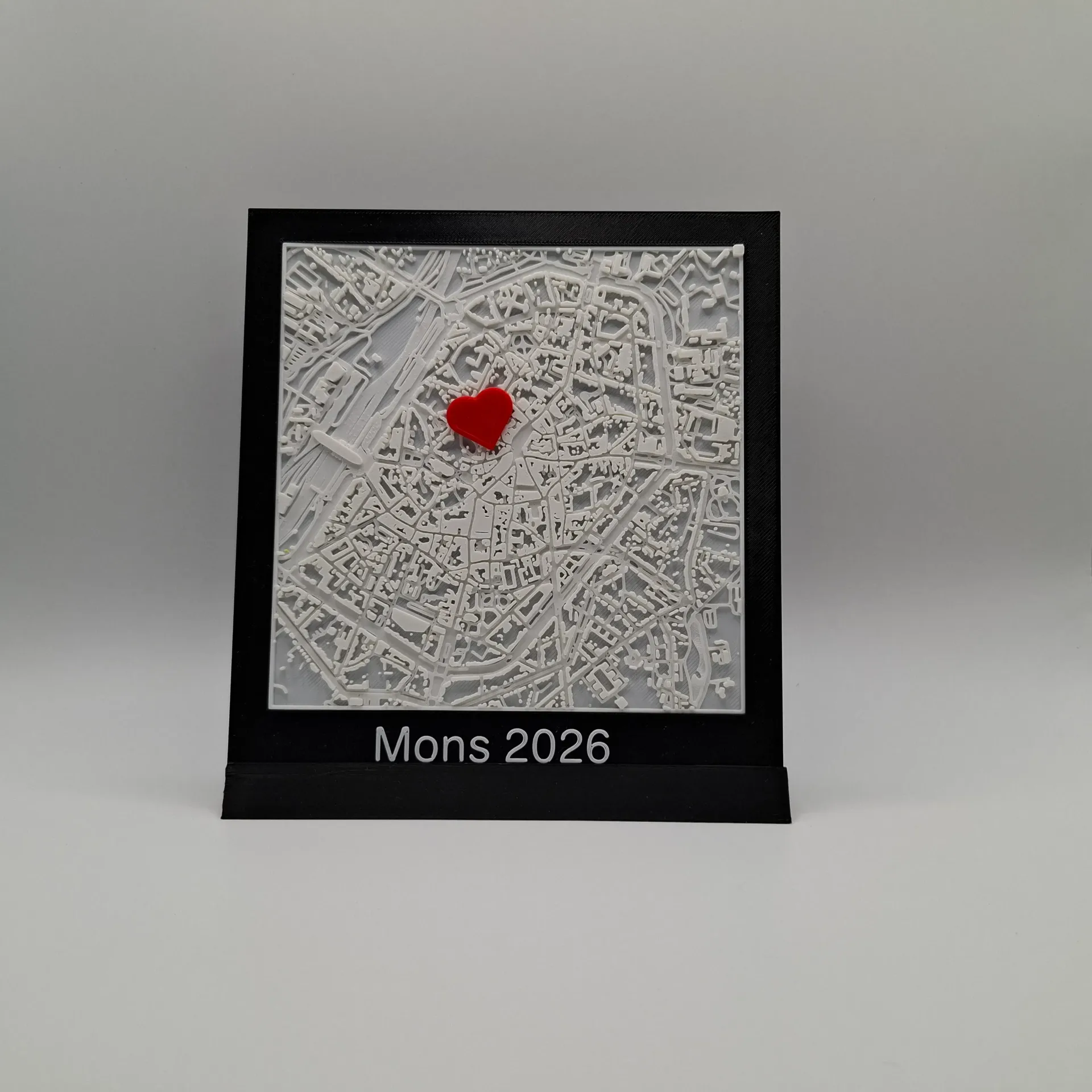 Carte - Ville de Mons