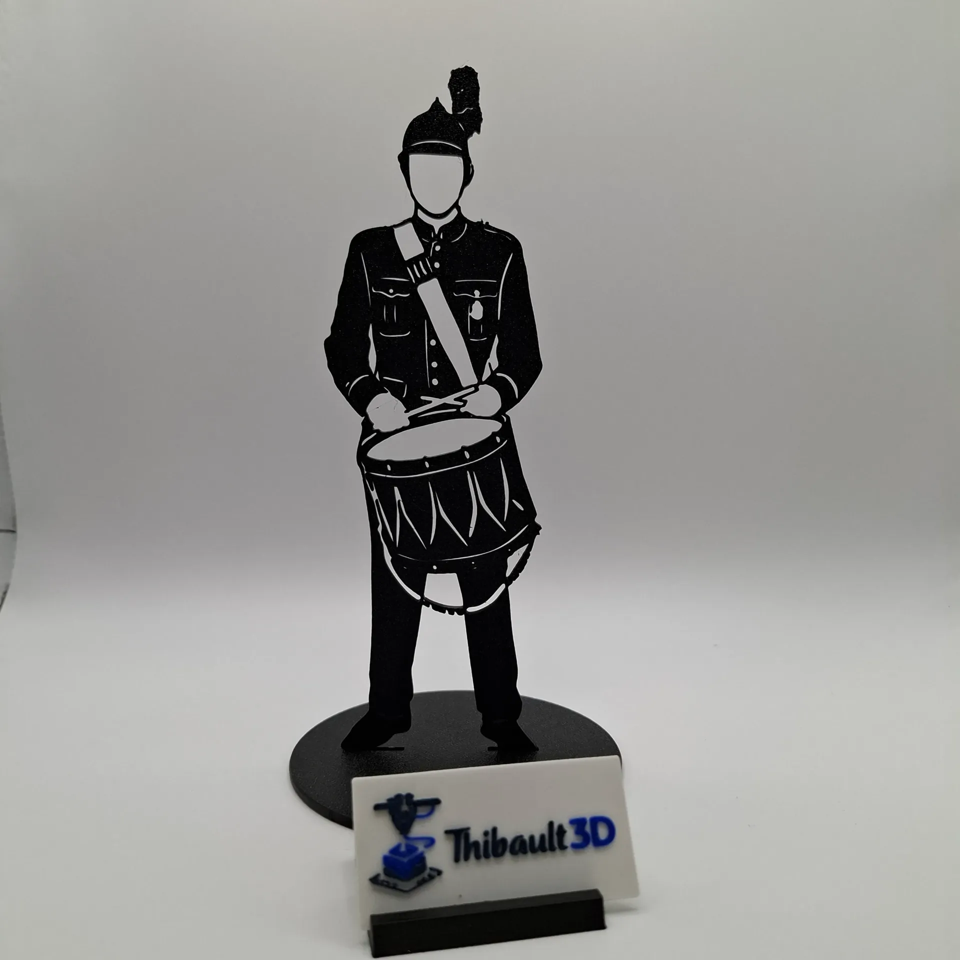 Doudou - Pompier avec tambour - 20cm