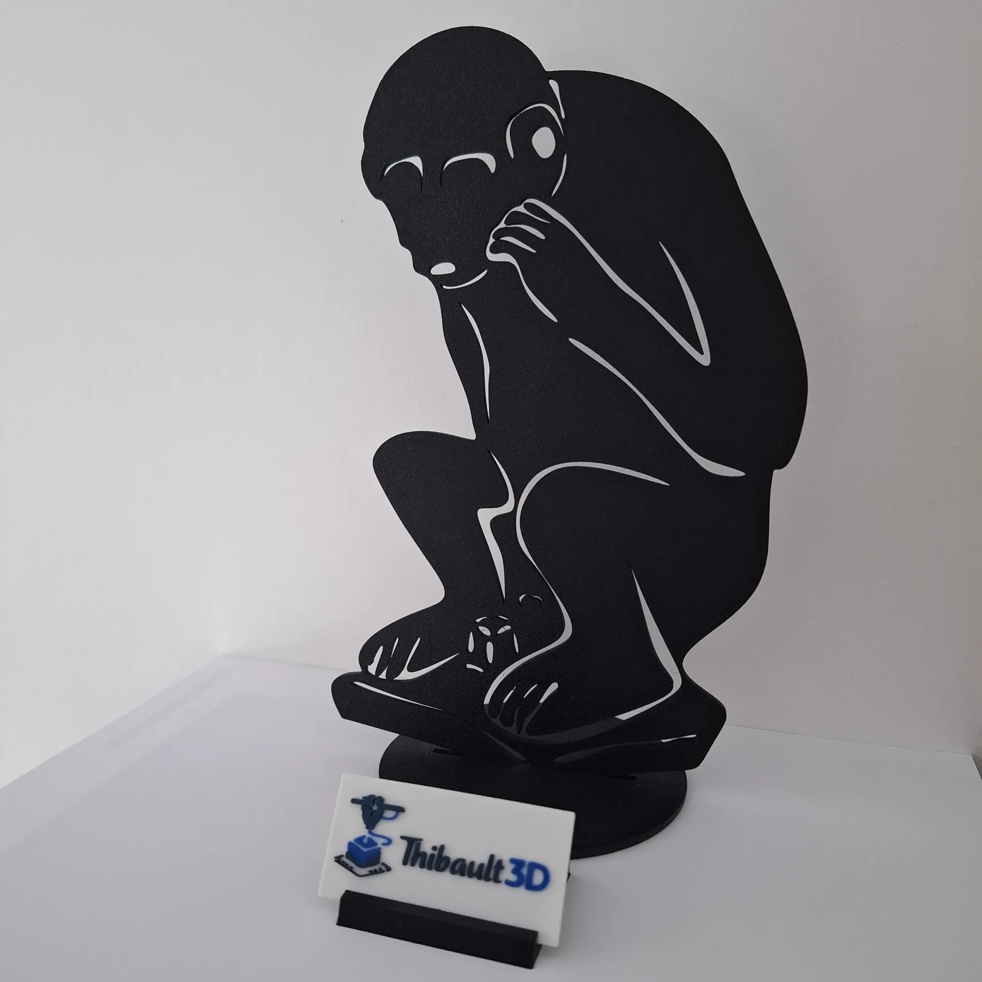 Doudou - Singe de Mons - 23cm