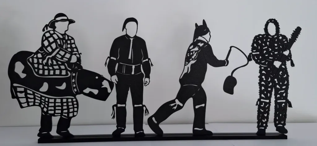 Combo - 4 Acteurs - sur rail de 40cm