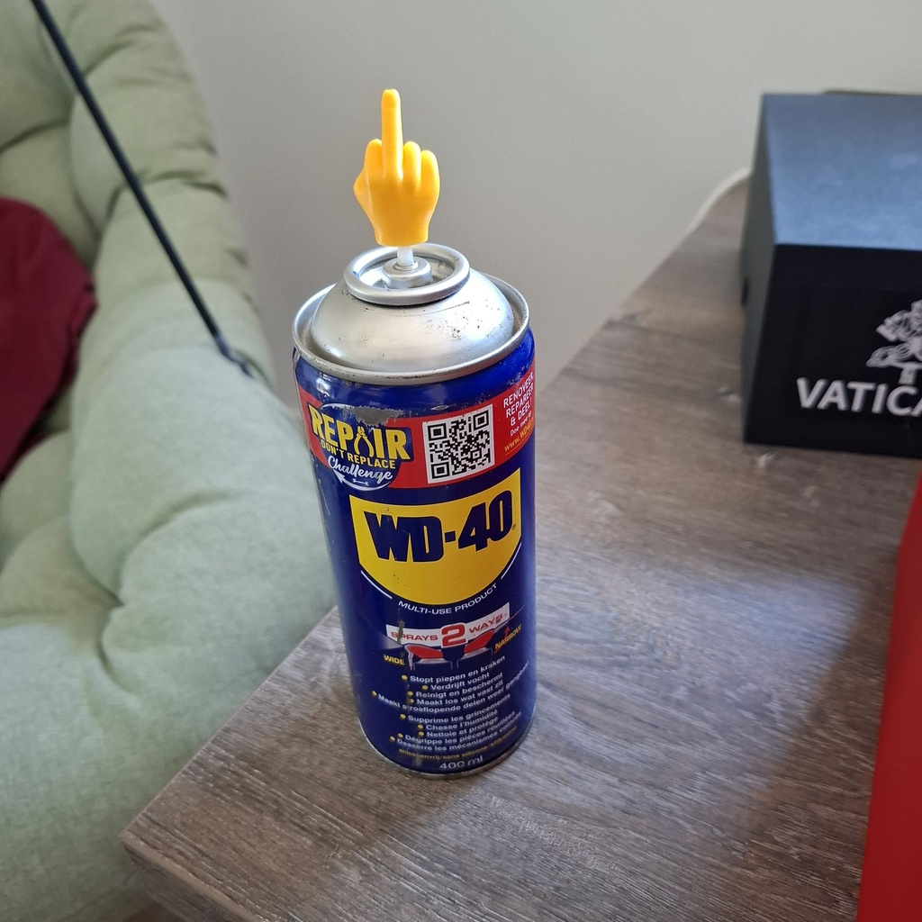 Adaptateur pour WD-40 - Fuck Hand Spray (10 pièces)