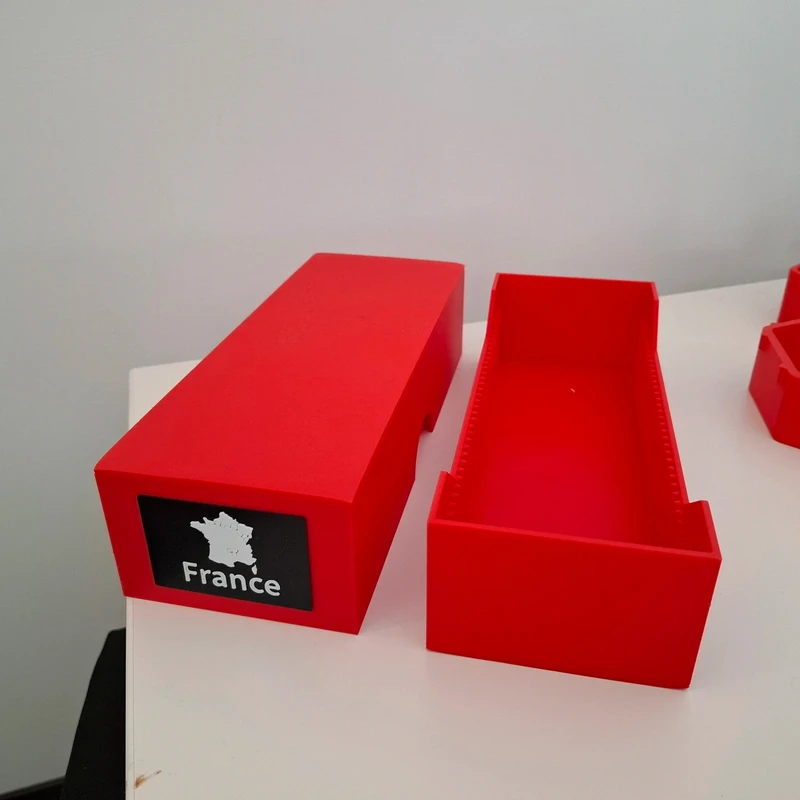 Rangement pour pièces commémoratives 2€ - Small coincard (Blanc, Belgique)