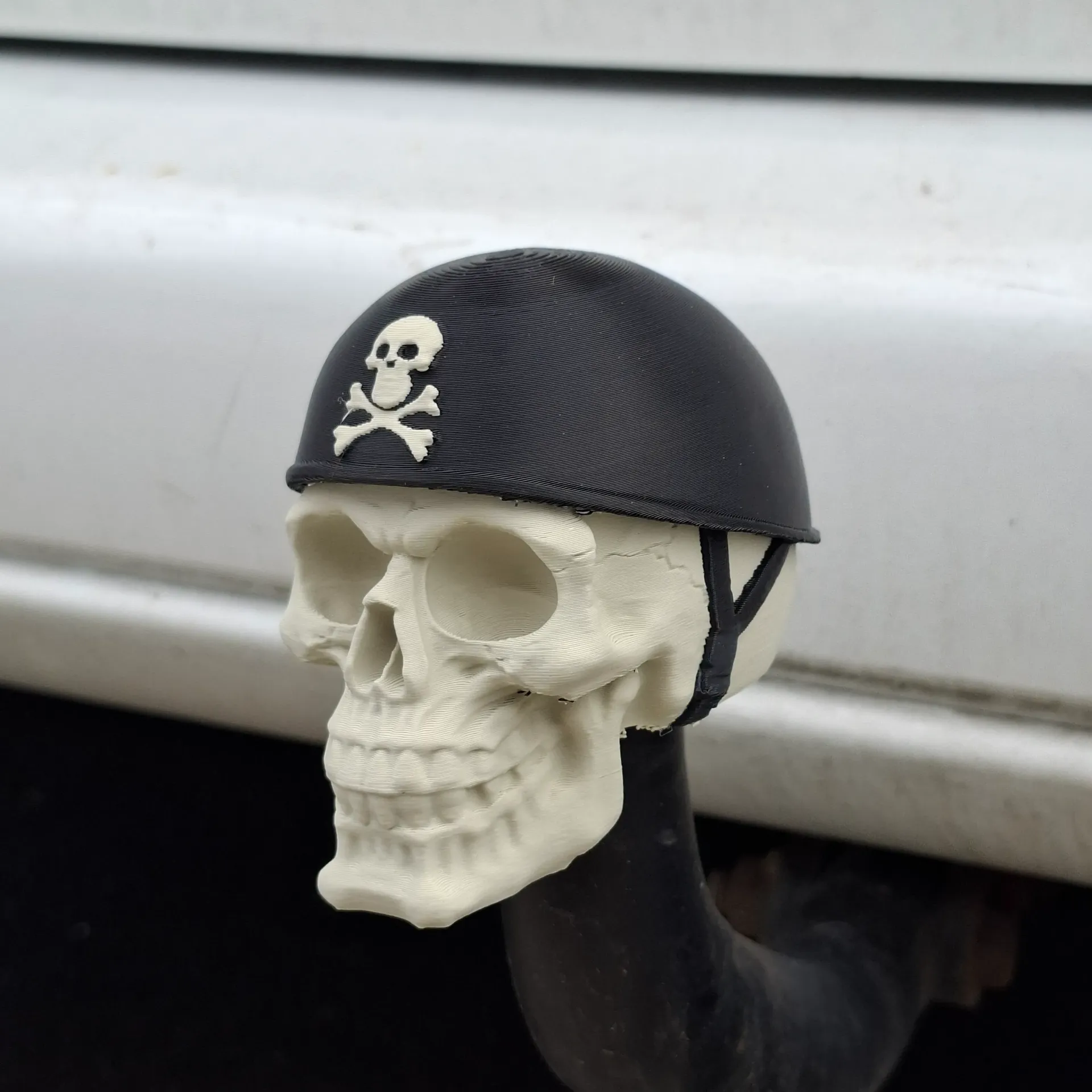 Cache boule - Tête de mort