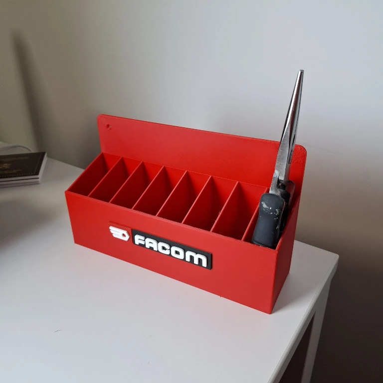 XL Clamp Holder - Facom - Red (Facom, Noir)