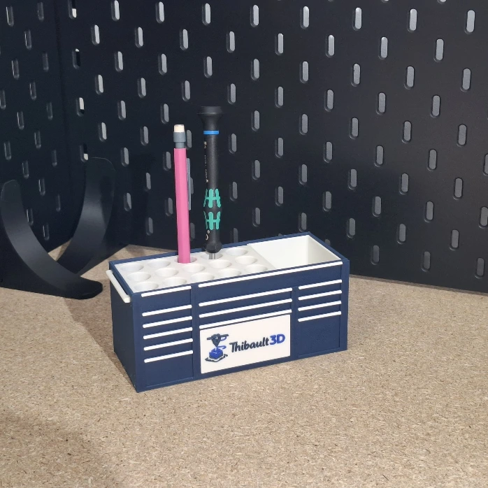 Support Bic - Personnalisé (Wera, Bleu marine)