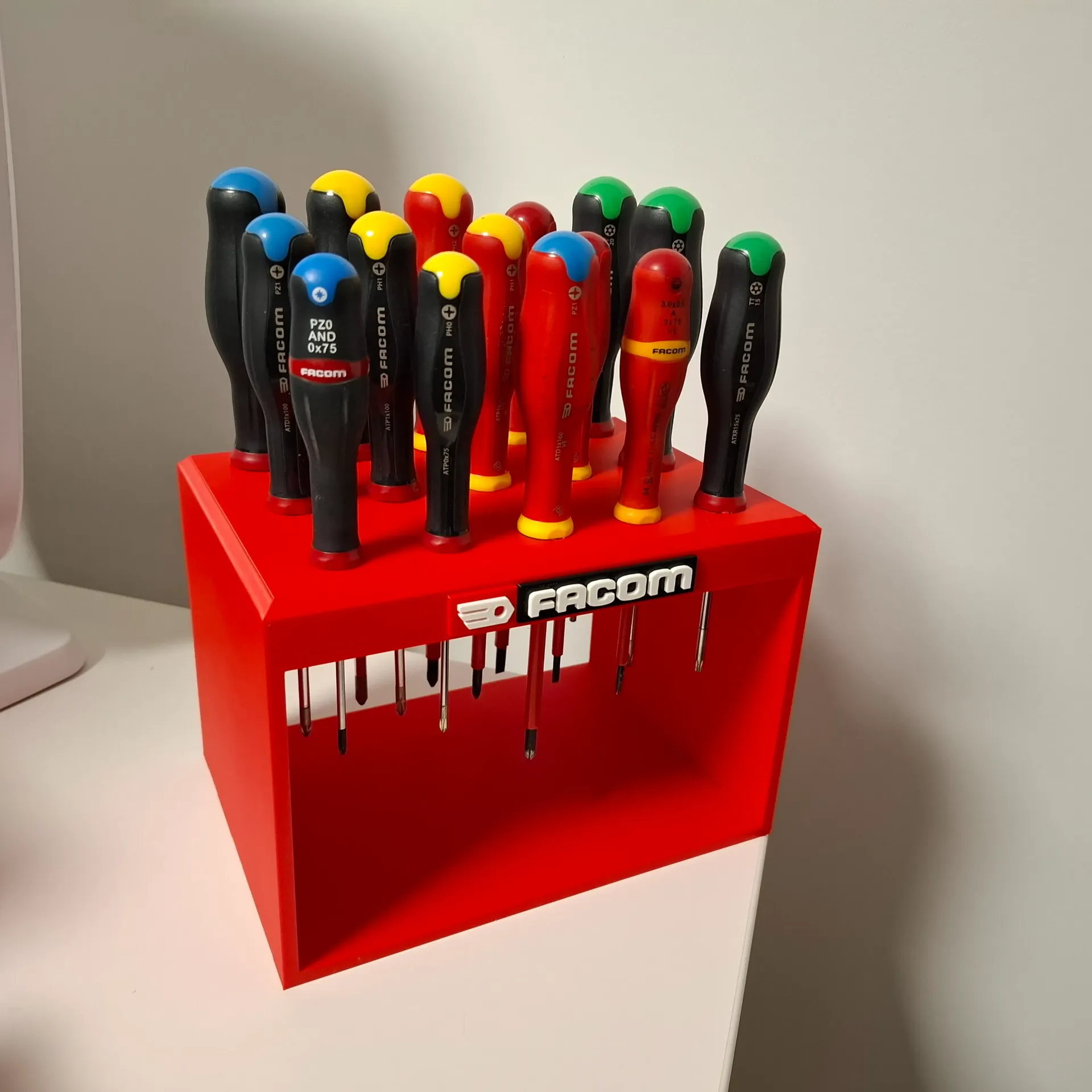 Support Tournevis Bloc (Facom, Noir)