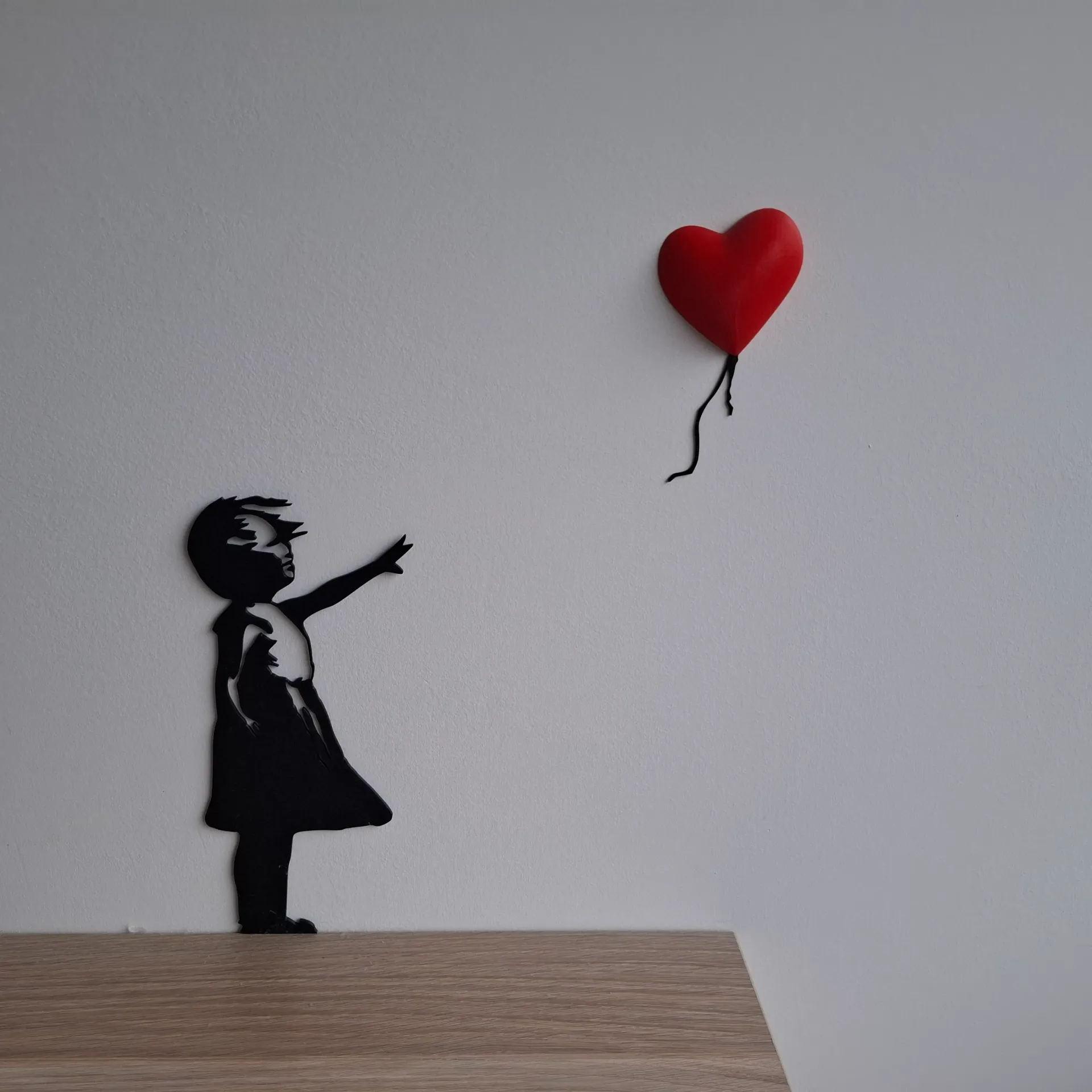 Banksys - Petite fille au ballon