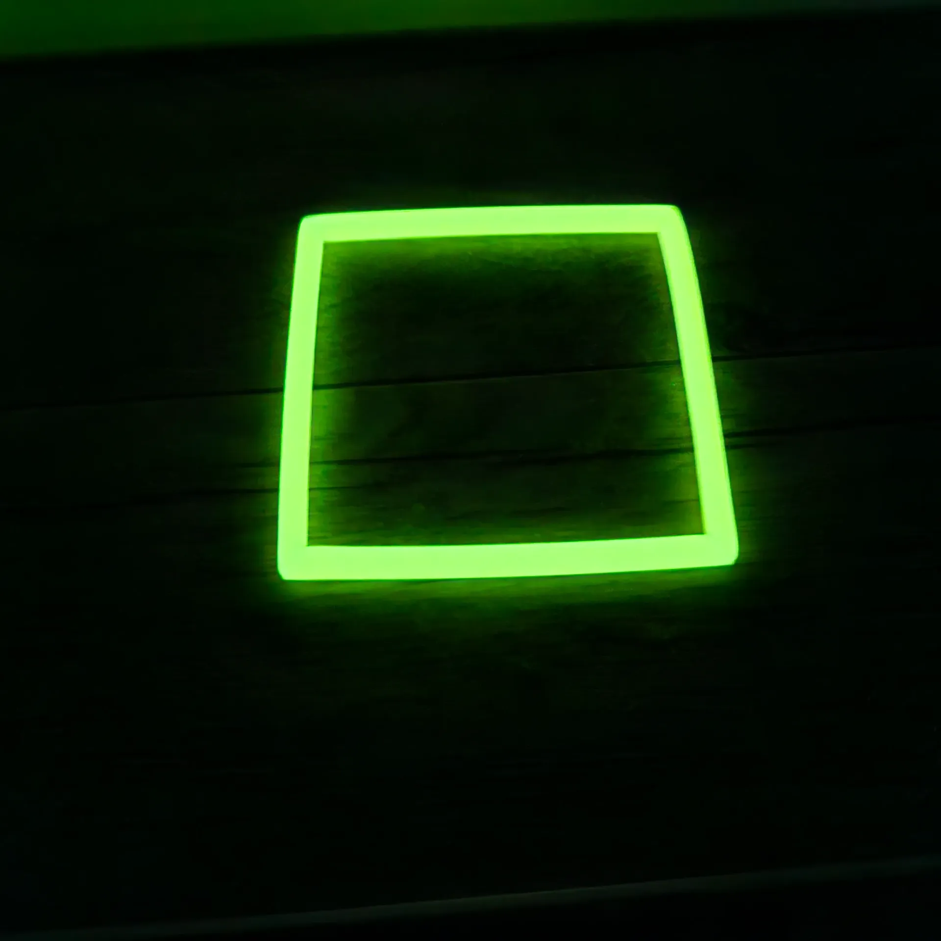 Cadre Phosphorescent - Niko Original - Jaune (Bleu, Original, Double)